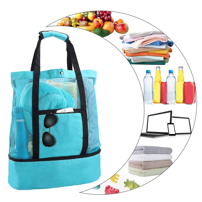 กระเป๋าเก็บความเย็นแบบตาข่ายขน - Food Storage In Cooler บทวิจารณ์และราคา